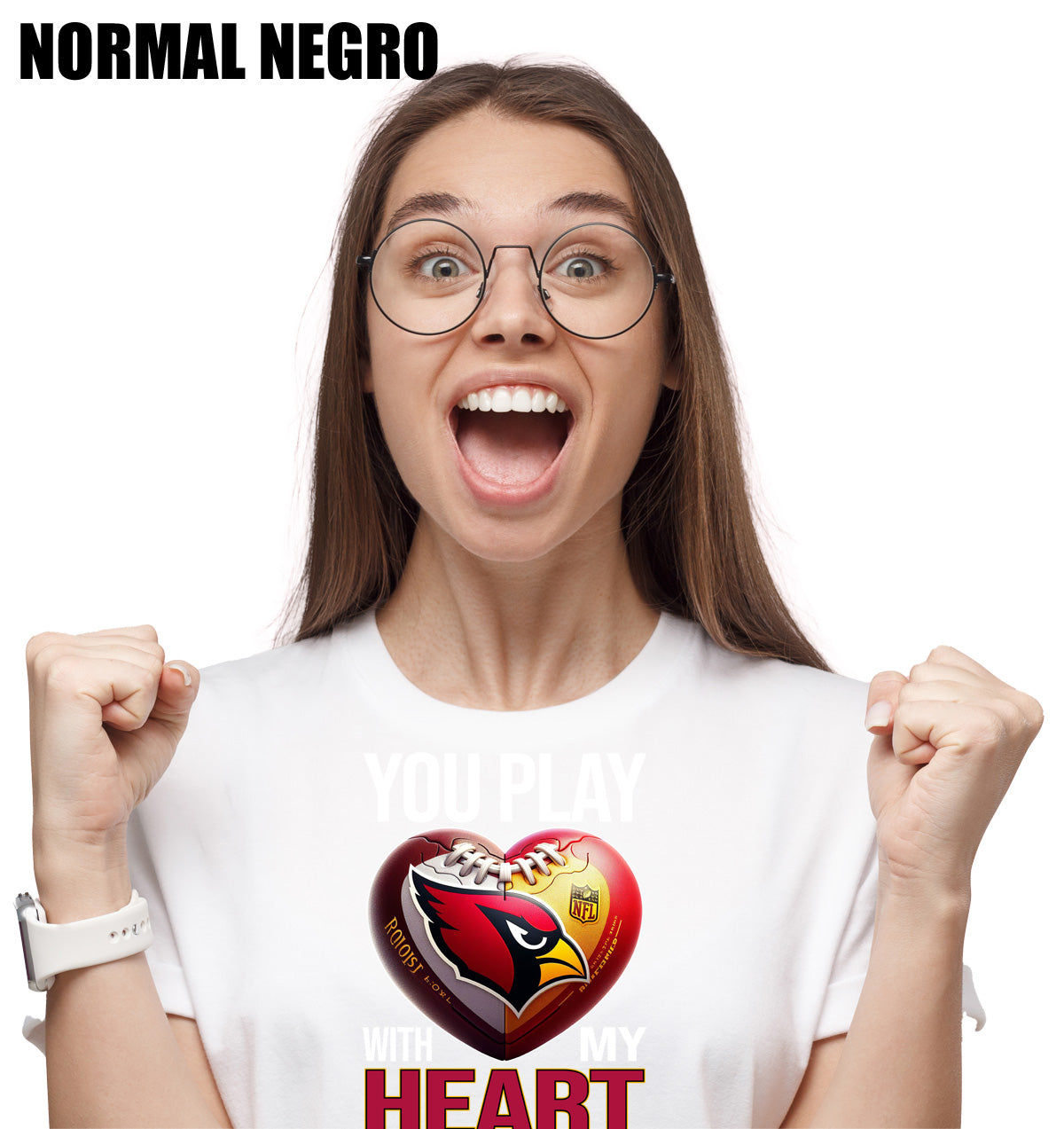 Camiseta Arizona Cardinals Normal Negro 2