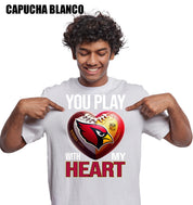 Sudadera Arizona Cardinals Capucha Blanco 2
